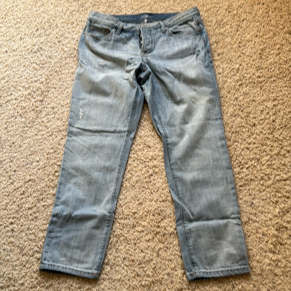 Loft buttonfly boyfriend jeans Size 8